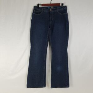 Beau Jeans Womens 10 Blue Low Rise Bootcut Dark Wash Denim W29 x‎ L30.5